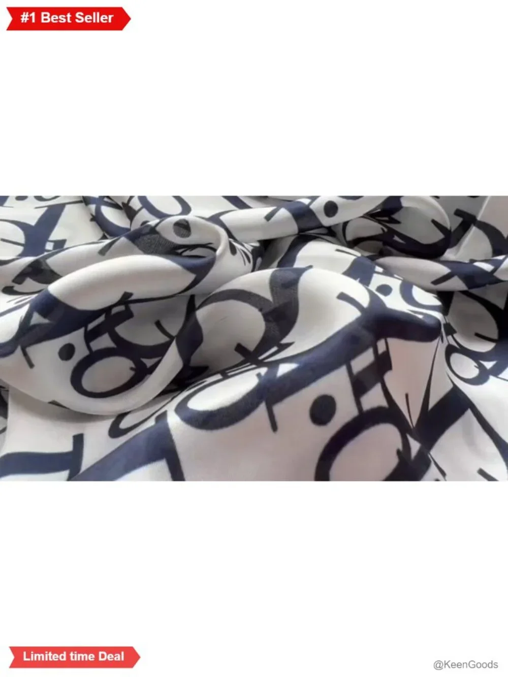 35x35 Large Square Satin Silk-Feel Scarf Head Wrap Bandana Bag Accessory